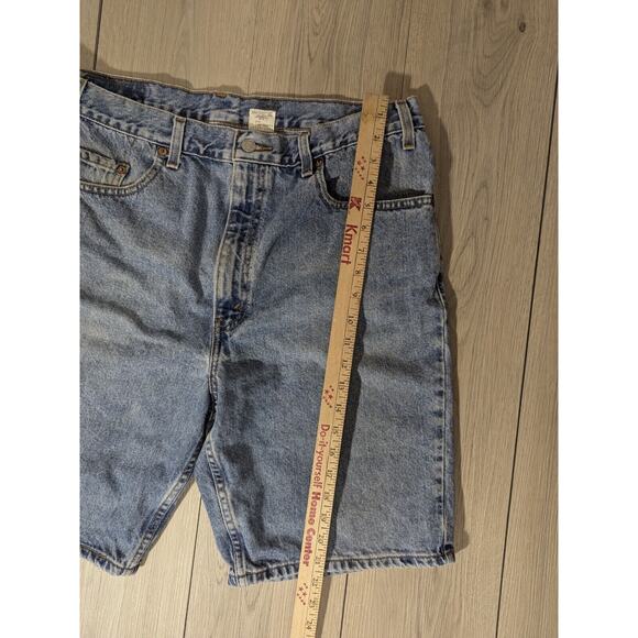 Vintage Y2K Levi’s 505 Blue Red Tab Regular Fit Men's Denim Jean Shorts Size 38 - Picture 8 of 8